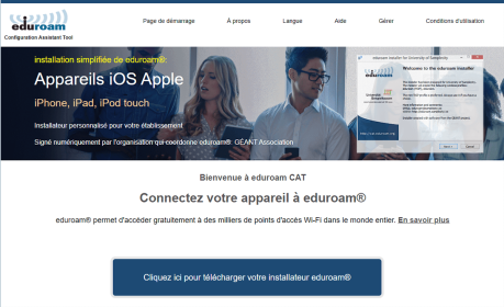 site eduroam cat
